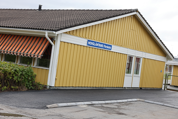 Bild på Hovgläntans förskola.